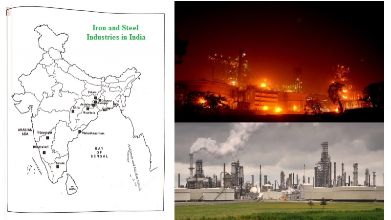Growth of iron and steel industries in India