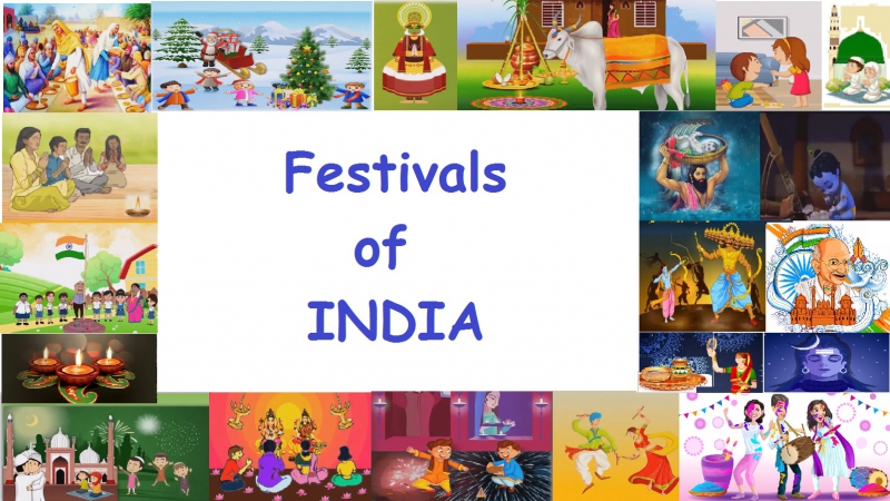 Festivals of India - List of all Religion and National Festivals